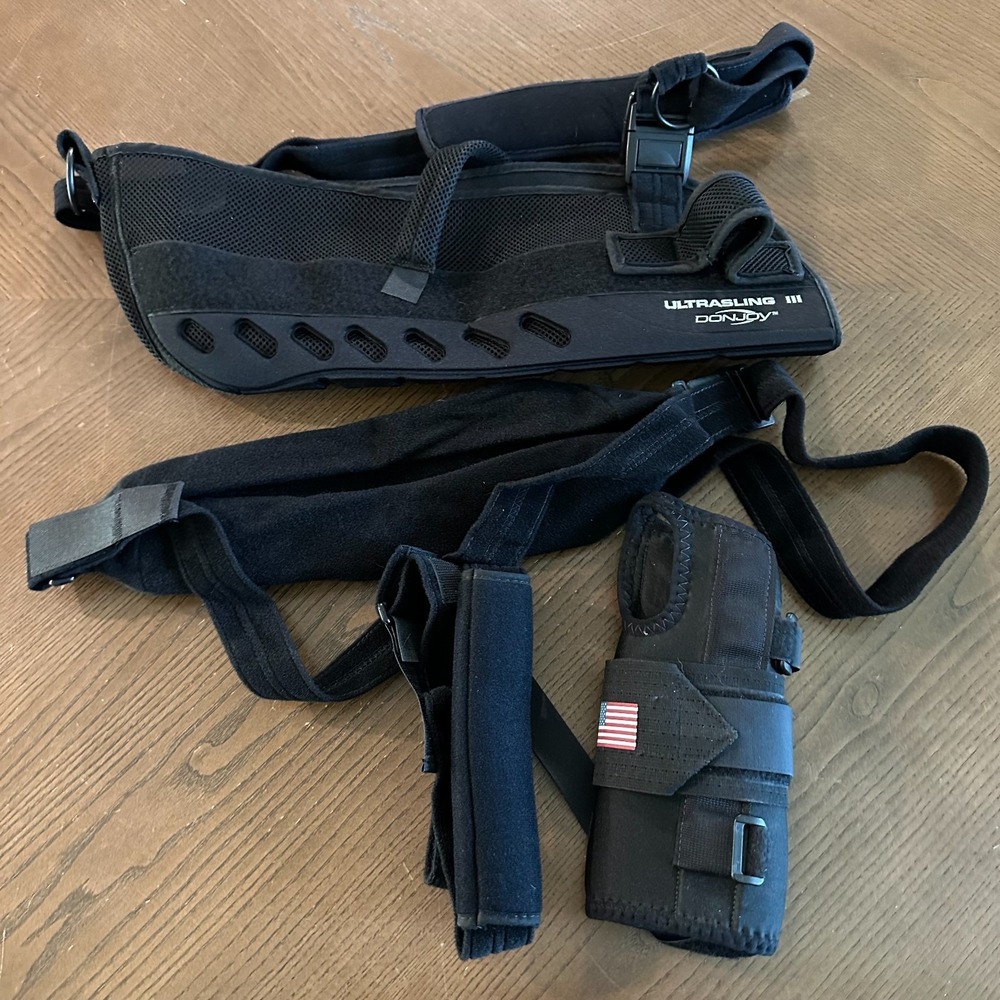 DONJOY ULTRASLING III Black Shoulder‎ Support Sling Brace Size XL